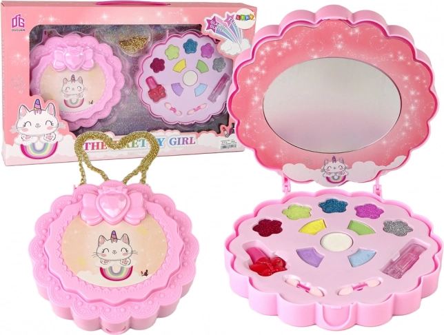 Set rosa de belleza para niña Unicornio – set de maquillaje infantil