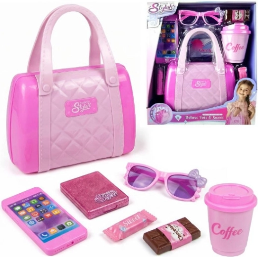Set de accesorios de moda para niñas con bolso - 1 pieza