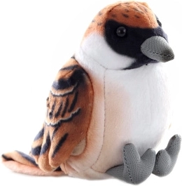 Gorrión de peluche 18 cm – eco-friendly