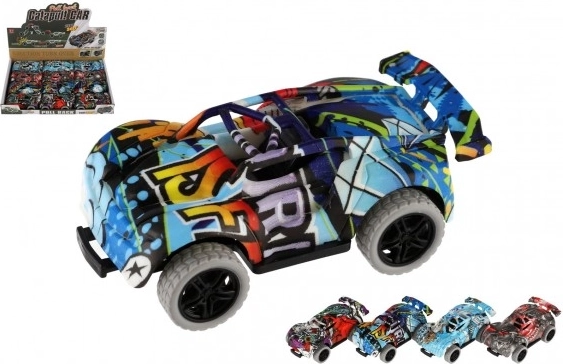 Coche acrobático de cuerda (retroceso)