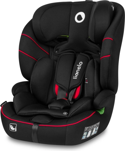 Silla de coche LIONELO Levi i-Size 76–150 cm – Sporty Black