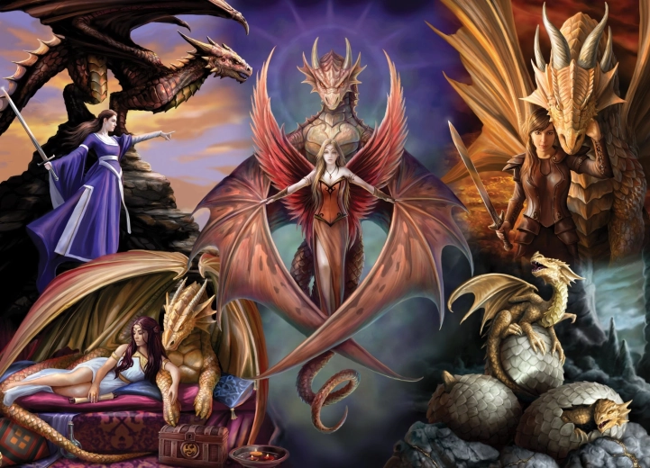 Puzzle Hermandad del Dragón 1000 piezas