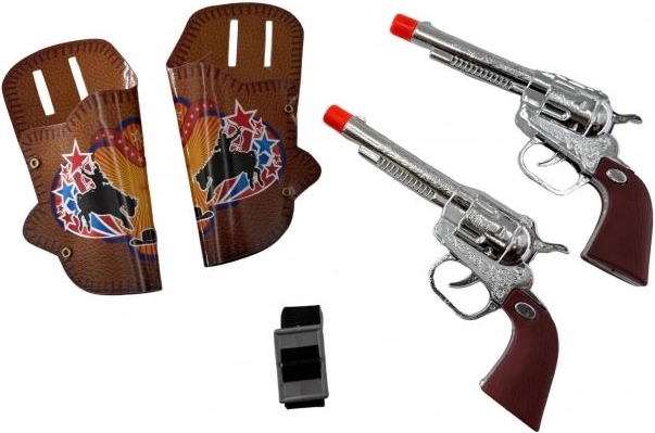 Set de revólveres de vaquero para niños