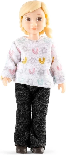 Muñeca articulada con ropa extraíble
