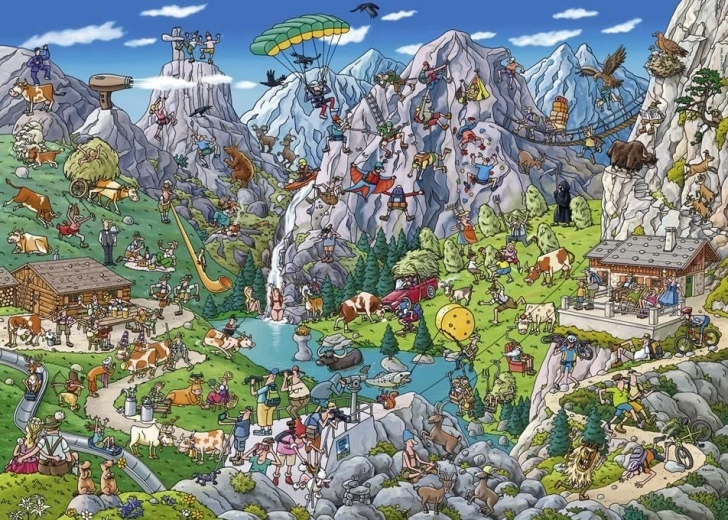 Puzzle Heye Broma alpina 1000 piezas