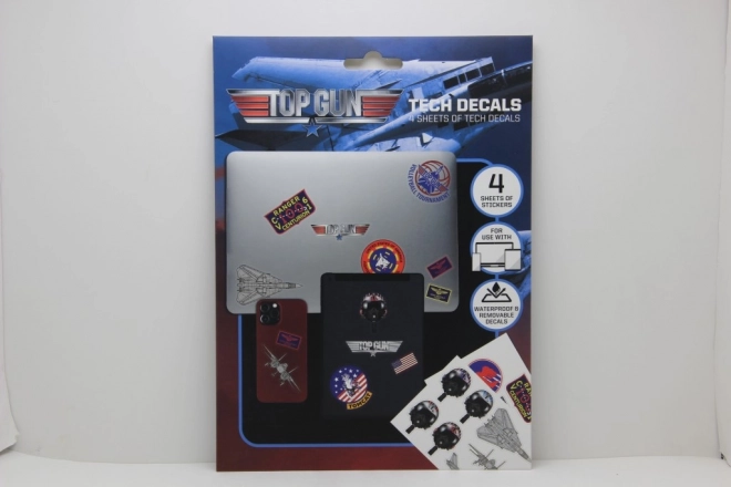 Pegatinas TOP GUN – set con licencia de 4 hojas