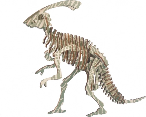 Woodcraft rompecabezas 3D de madera parasaurolophus