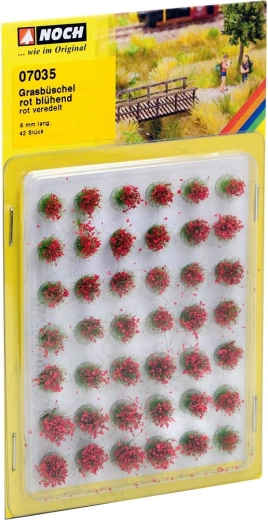 Noch matas de hierba florecida mini set 42 uds