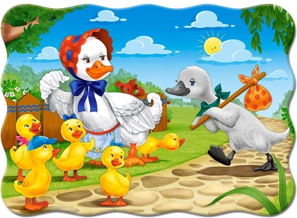 Puzle de 30 piezas – El patito feo
