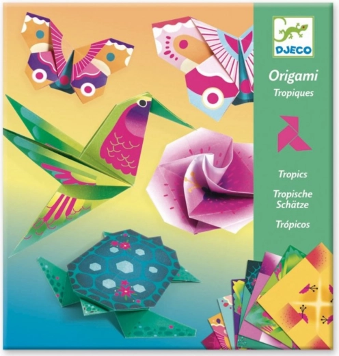 Origami neón Tópicos de Djeco