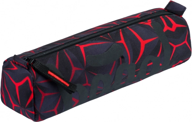 Estuche estudiantil BAAGL Red Polygon