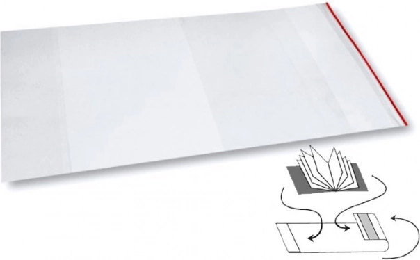 Forro universal autoadhesivo para libros y cuadernos OXYBAG 287 × 540 mm
