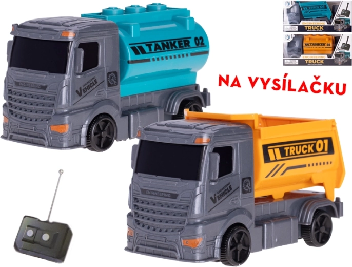 Camión RC 13 cm, 27 MHz – cisterna o volquete