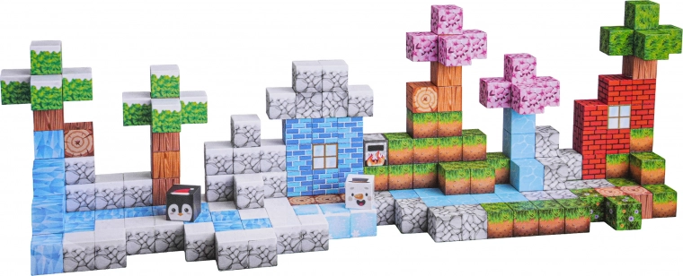 Juego de construcción magnético 3D - 384 uds.