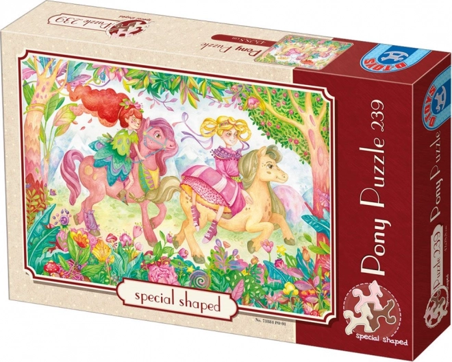 Puzzle Ponis de colores 239 piezas D-Toys