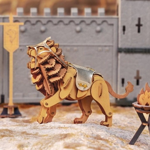 León de combate móvil