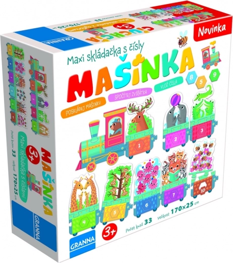 Granna Mašinka - rompecabezas educativo para niños