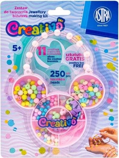 Astra set de cuentas Ratón – set creativo para la fabricación de joyas