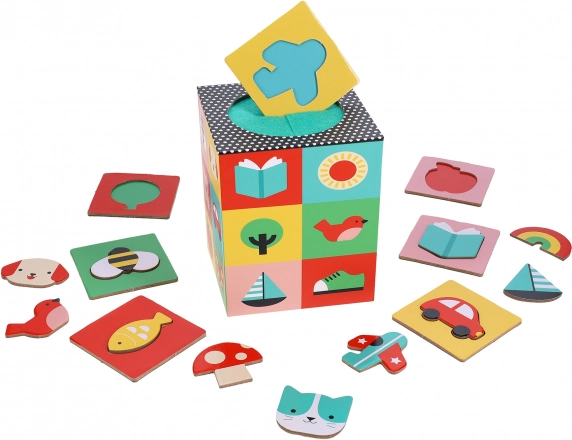 Petit Collage juego sensorial Encuentra tu objeto favorito