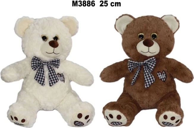 Oso de peluche de 25 cm - 1 unidad