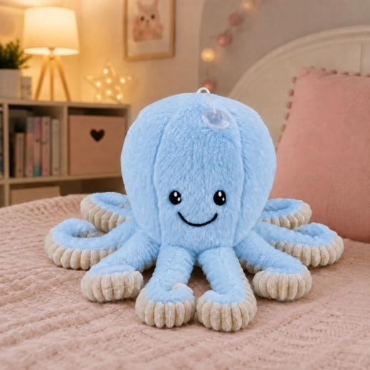 Peluche suave y adorables detalles bordados