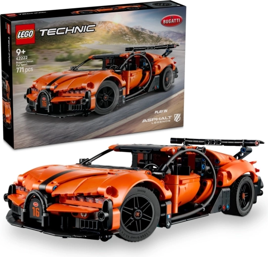 Lego Technic hipercoche Bugatti Chiron Pur Sport