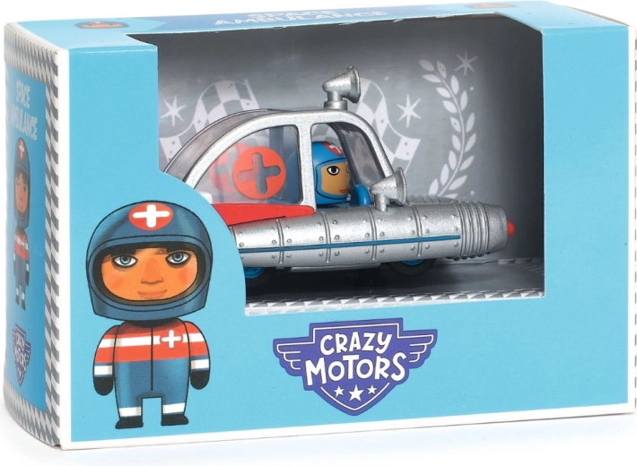 Cochecito Djeco Crazy Motors Space Ambulance