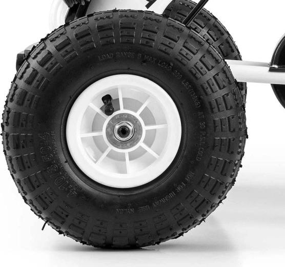Ruedas inflables con rodamientos para una conducción suave
