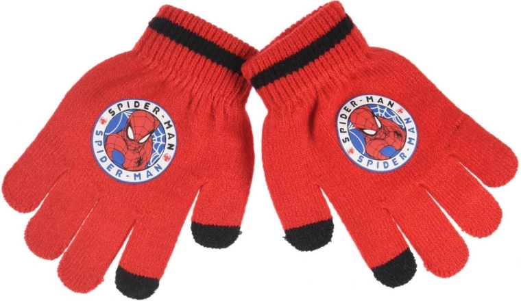 Guantes infantiles de invierno táctiles Spiderman - 1 pieza