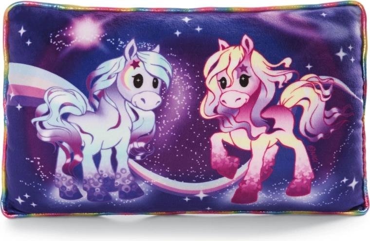 Cojín NICI Pony Stars 43 × 25 cm