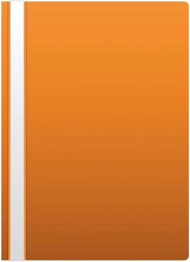 Carpeta de pinza A4 de PP naranja