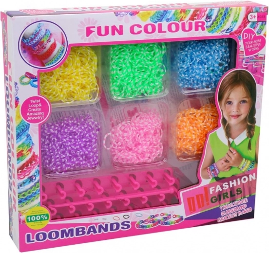 Kit para hacer pulseras con gomitas