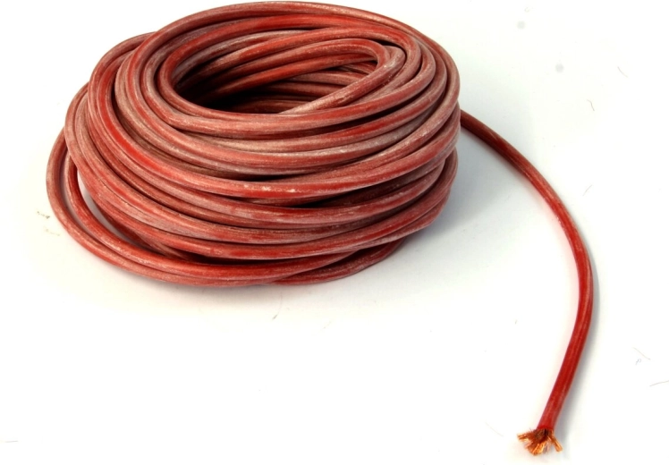 Cable de silicona 2,5 mm² 10 m rojo