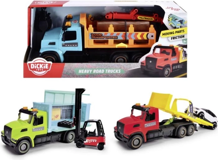 Camión urbano pesado VOLVO 22 cm – mix de 3 modelos