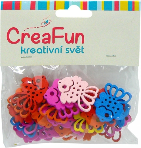 Set de peces de colores para niños, 25 uds. (2,8 × 3,3 cm)