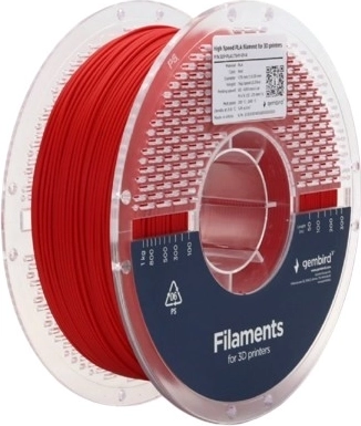 Filamento PLA High Speed 1,75 mm, 1 kg, rojo