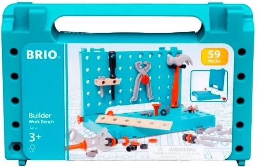 Banco de trabajo BRIO Builder para niños