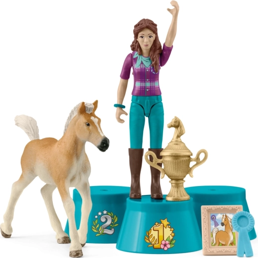 Schleich Pocket Set – entrega de premios tras el torneo con Lisa y el potro