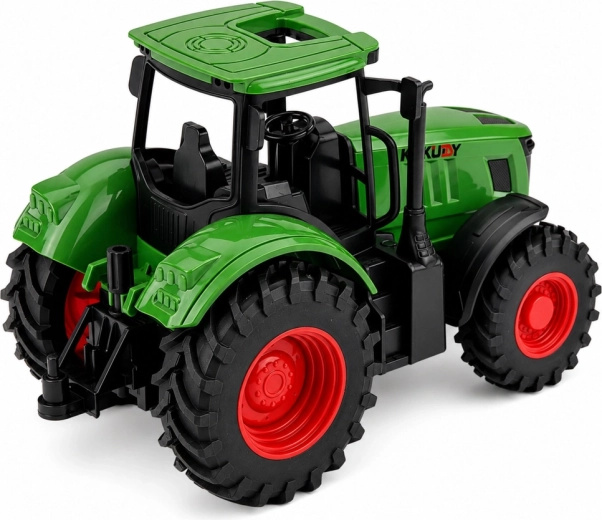 Aspecto realista de un tractor moderno