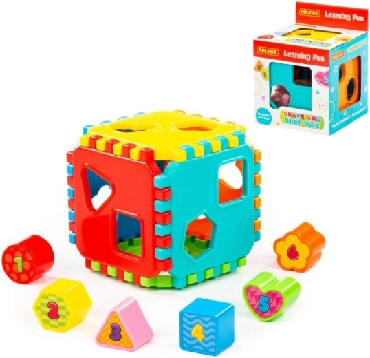 Cubo encajable para niños