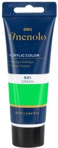 Pintura acrílica verde claro 75 ml