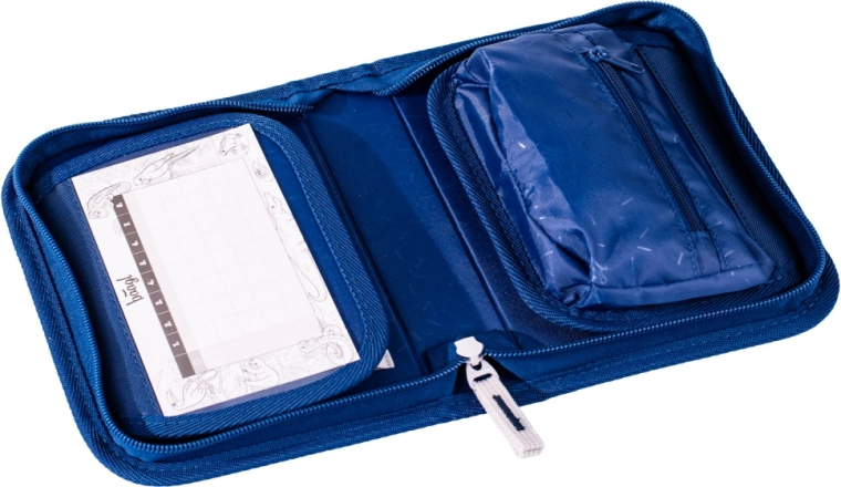 Bolsillo para pequeñas cosas y ventana para el horario