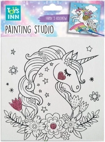Set creativo de pintura Canvas Pajarito TOYSINN 15 × 15 cm