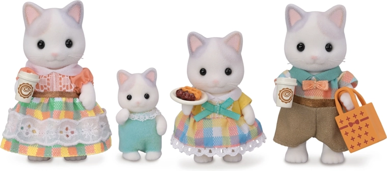 Familia de gatos Latte