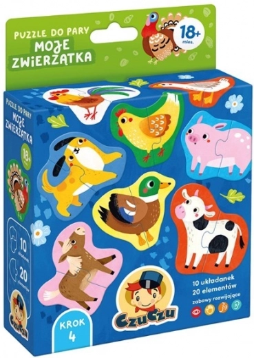 Puzle por parejas – mis animalitos