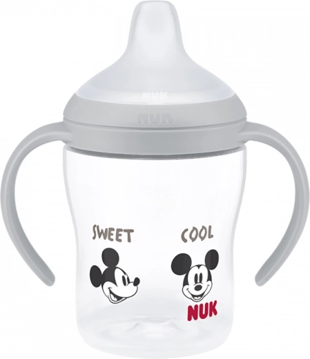 Biberón de aprendizaje NUK Perfect Match DISNEY Minnie, gris, 150 ml
