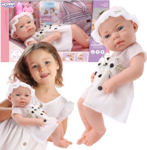 Muñeca bebé Woopie 38 cm con accesorios