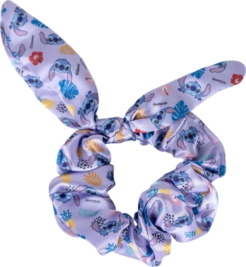 Goma scrunchie con lazo decorativo