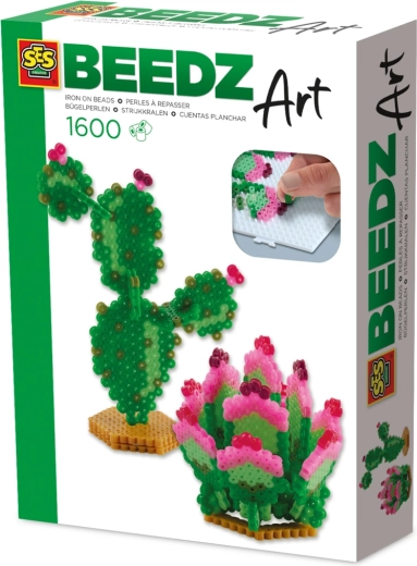 Cuentas para planchar Art – cactus y suculentas 3D