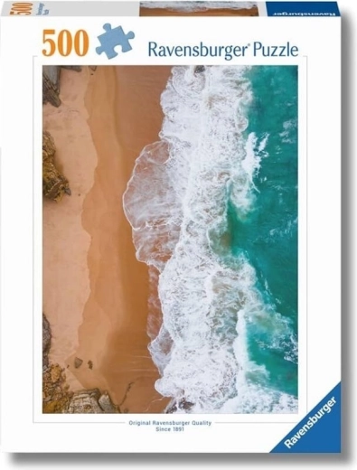 Puzzle Ravensburger Playa en Cascais, Portugal 500 piezas